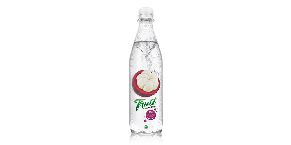 Mangosteen Flavor Sparkling Water 500ml Bottle